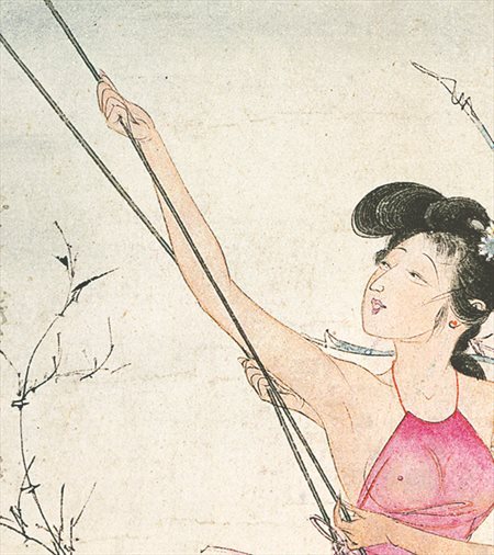 寿光-胡也佛的仕女画和最知名的金瓶梅秘戏图